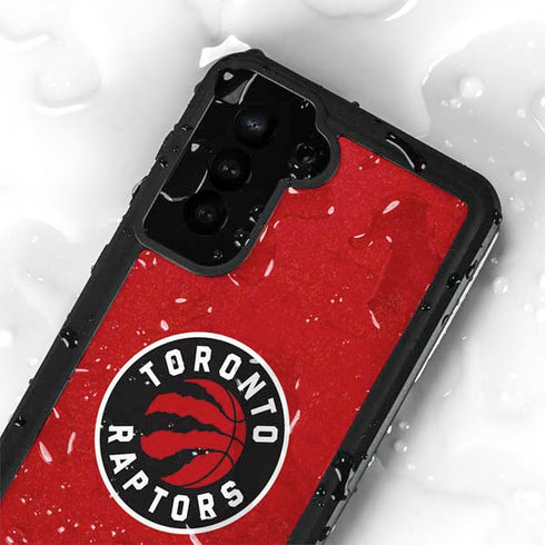 NBA Toronto Raptors Distressed Galaxy S24 Waterproof Case